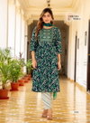 Trisha Vol 3 By Erraha Rayon Umbrella Style Kurti Set Suppliers In India
